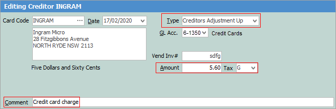 creditcardcharge