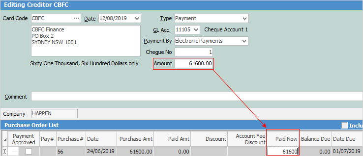 enterpaymentamount