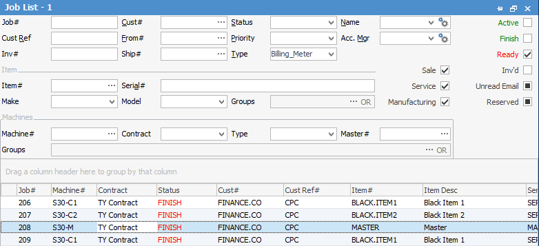 mps invoice job list