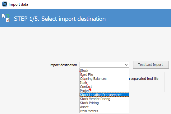 import procurement