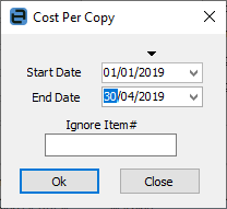 cost per copy