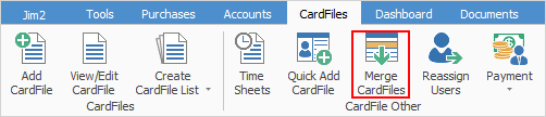 merge cardfiles