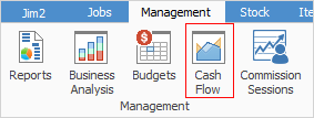 cash flow tab