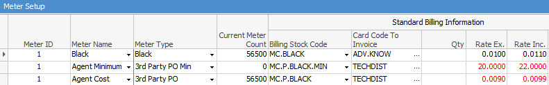 3rd party min charge