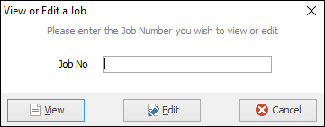 View Edit Job