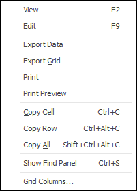 PO list RC