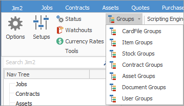 machine groups