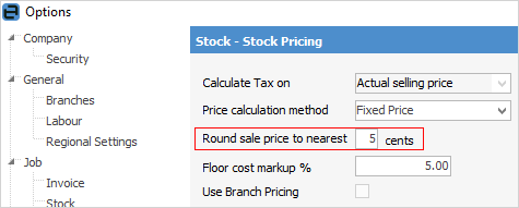 round to nearest