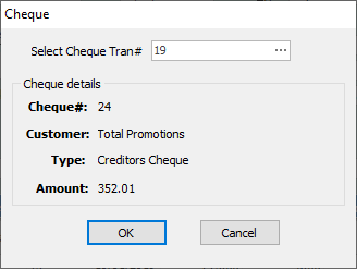 selectcheque