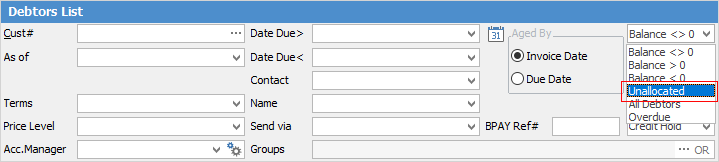 unallocated