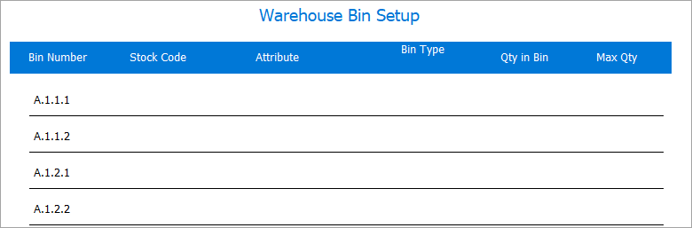 warehousebin