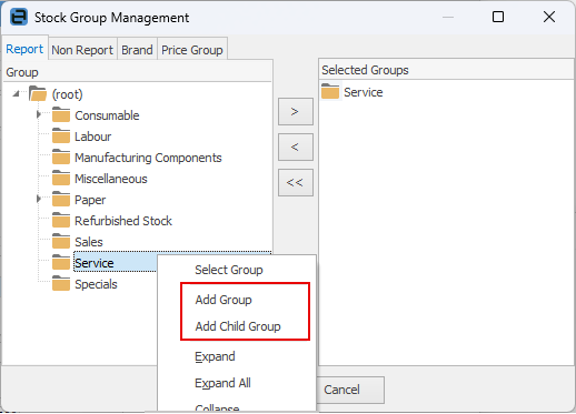 AddChildStockGroup