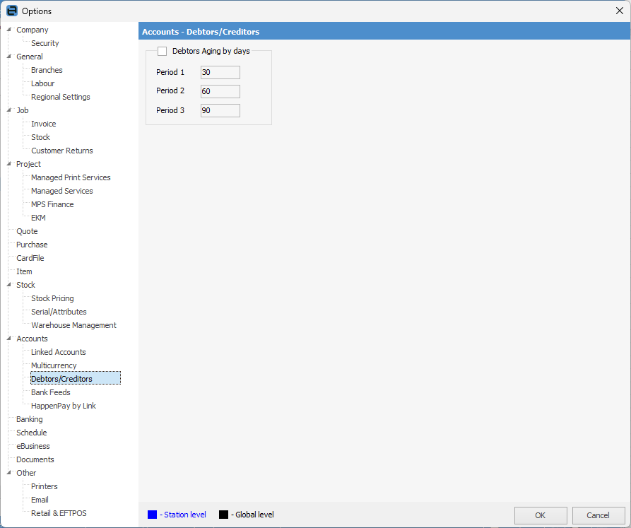 debtorcreditoroptions