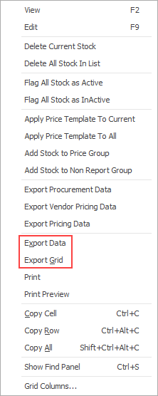exportdataorgrid
