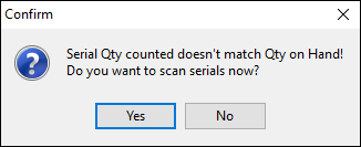 qty don't match qty don't match
