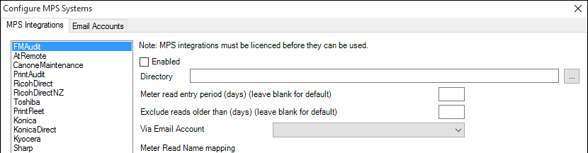 MpsConnectorConfigure
