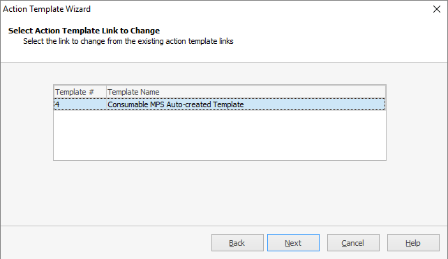 SelectTemplateToChange