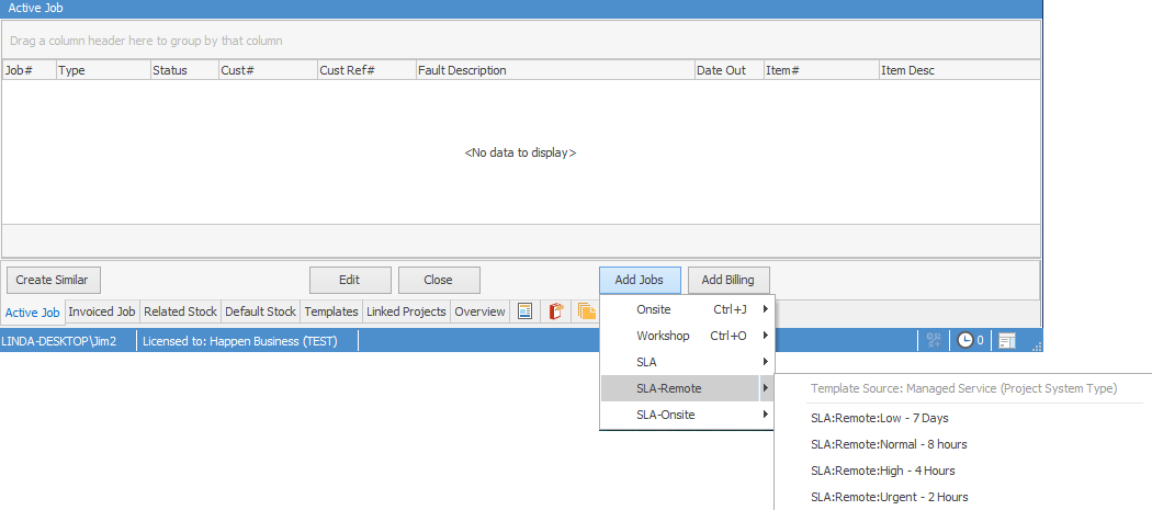 SLAViaRelatedProjectJob