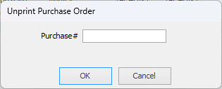 UnprintPoNo
