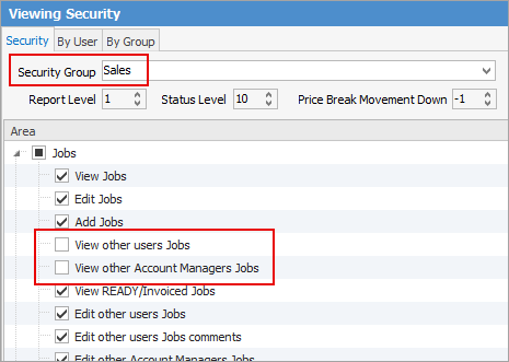 viewusersecurity