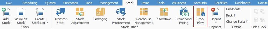 stock flow icon