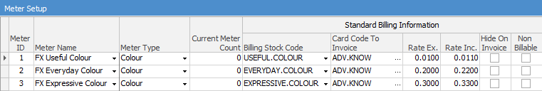 multiple fx counters