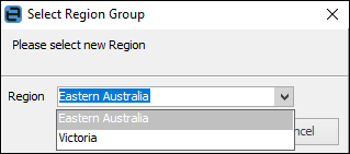 select region group
