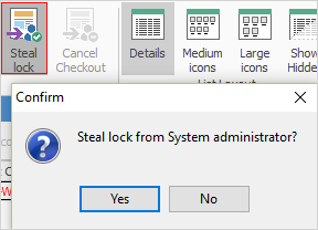 steal lock