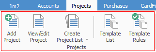 projects tab