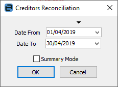 creditor recon