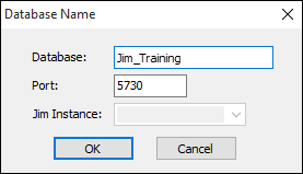 training database